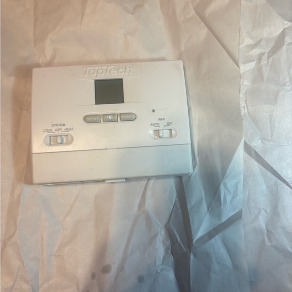 White TopTech Thermostat - Picture 1 of 10